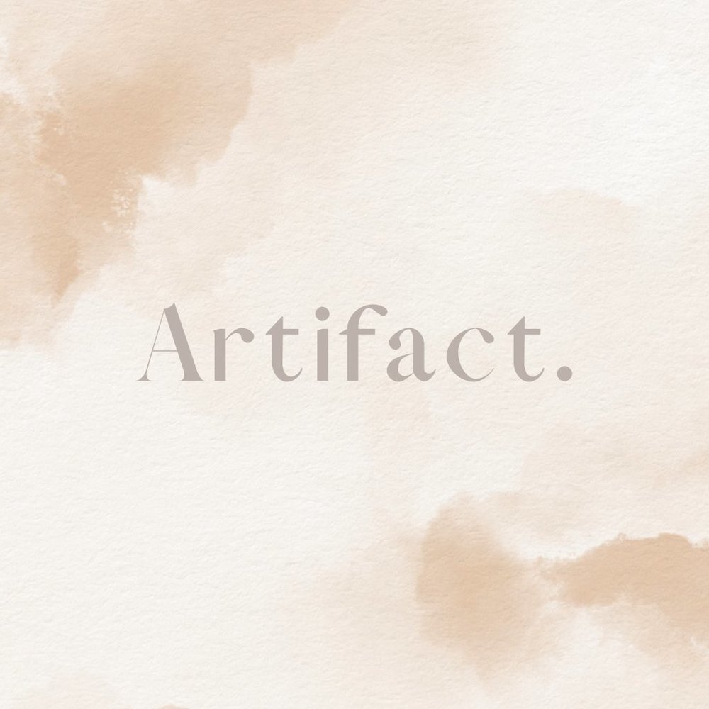 Artifact.